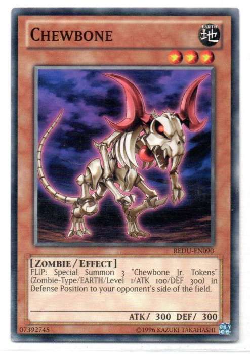 Yu-Gi-Oh! - Chewbone - Common - Return of the Duelist (REDU-EN090)