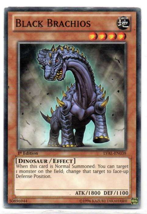 Yu-Gi-Oh! - Black Brachois - 1st Ed/Common - Legacy of the Valiant (LVAL-EN038)