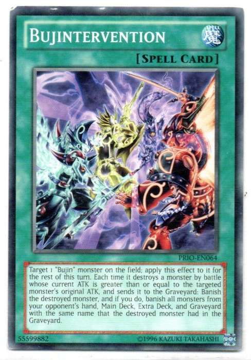 Yu-Gi-Oh! - Bujintervention - Common - Primal Origin (PRIO-EN064)