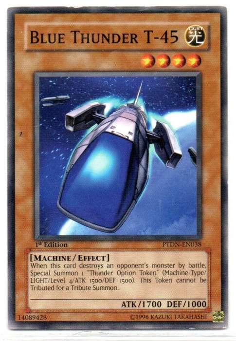 Yu-Gi-Oh! - Blue Thunder T-45 - 1st Ed/Common - Phantom Darkness (PTDN-EN038)
