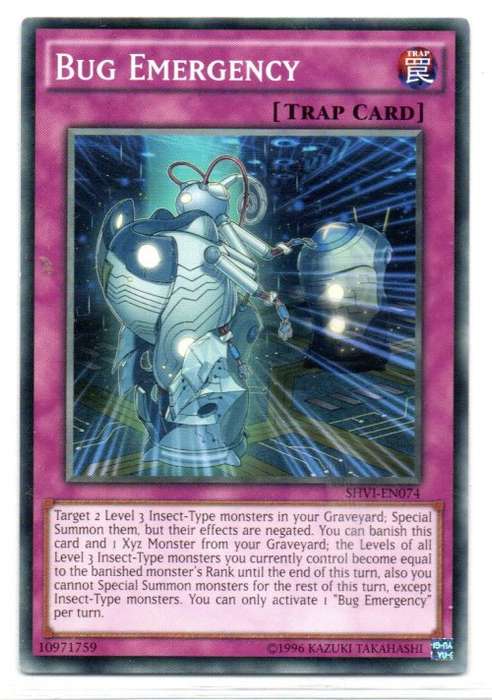 Yu-Gi-Oh! - Bug Emergency - Common - Shining Victories (SHVI-EN074)