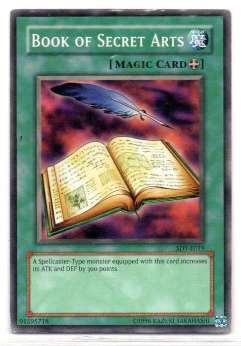 Yu-Gi-Oh! - Book of Secret Arts - Common - Starter Deck: Yugi (SDY-E019)