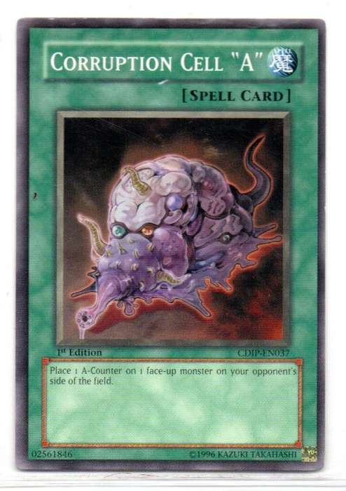 Yu-Gi-Oh! - Corruption Cell `A` - 1st Ed/Common - Cyberdark Impact (CDIP-EN037)