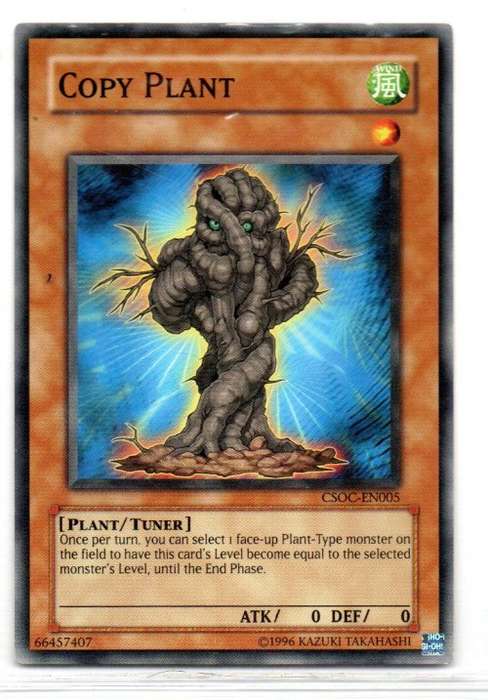 Yu-Gi-Oh! - Copy Plant - Common - Crossroads of Chaos (CSOC-EN005)