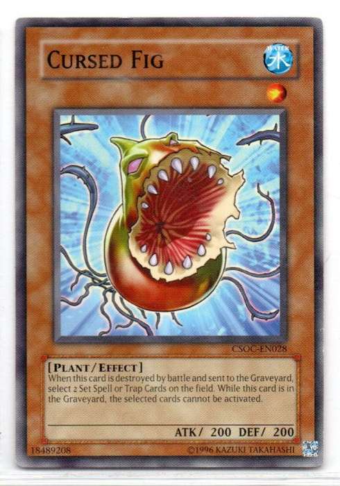 Yu-Gi-Oh! - Cursed Fig - Short Print - Crossroads of Chaos (CSOC-EN028)