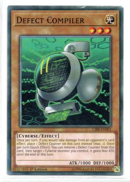 Yu-Gi-Oh! - Defect Compiler - 1st Ed/Common - Circuit Break (CIBR-EN001)