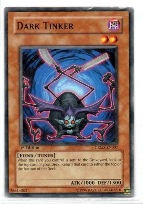 Yu-Gi-Oh! - Dark Tinker - 1st Ed/Common - Crimson Crises (CRMS-EN007)