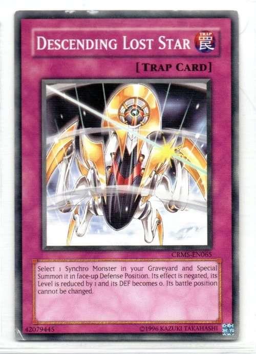 Yu-Gi-Oh! - Descending Lost Star - Common - Crimson Crises (CRMS-EN065)