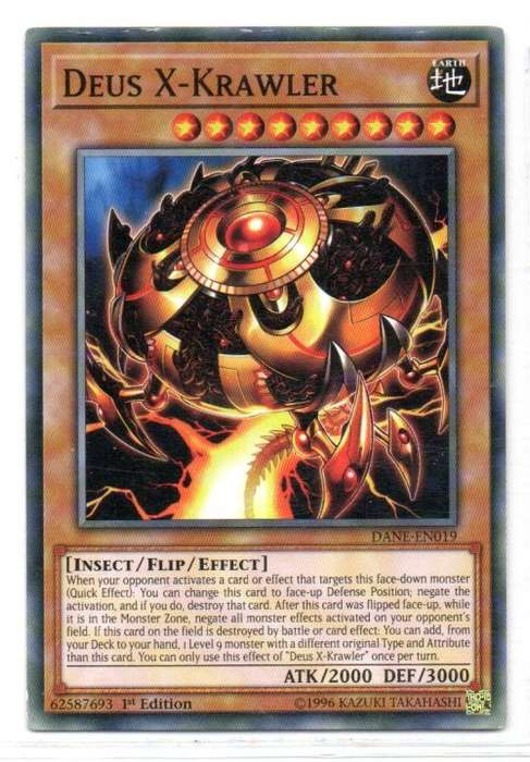Yu-Gi-Oh! - Deus X-Krawler - 1st Ed/Common - Dark Neostorm (DANE-EN019)