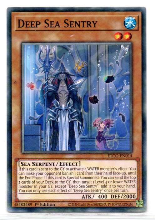 Yu-Gi-Oh! - Deep Sea Sentry - 1st Ed/Common - Eternity Code (ETCO-EN014)
