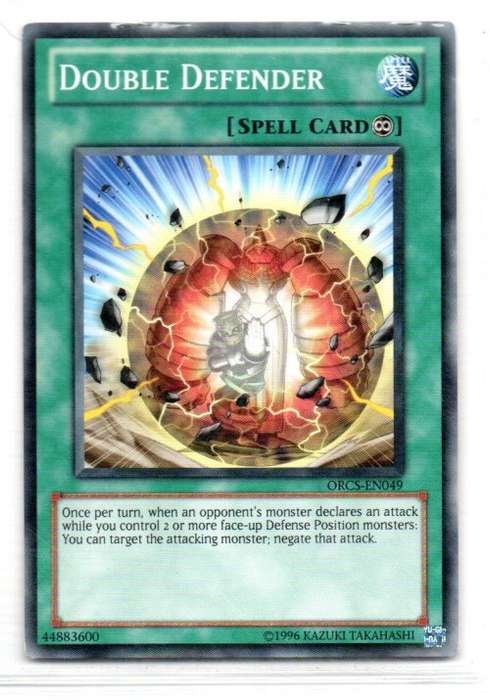 Yu-Gi-Oh!  - Double Defender - Common - Order of Chaos (ORCS-EN049)