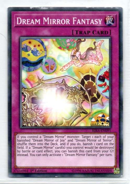 Yu-Gi-Oh! - Dream Mirror Fantasy - 1st Ed/Common -Rising Rampage (RIRA-EN091)