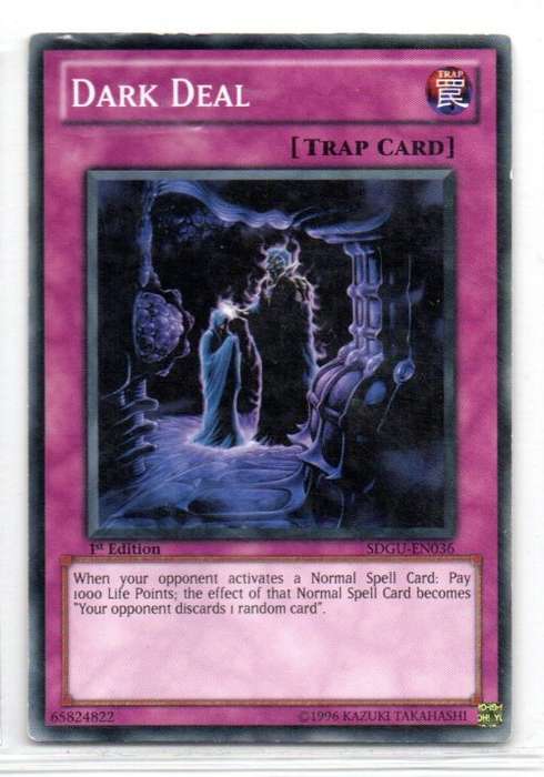Yu-Gi-Oh! - Dark Deal - 1st Ed/Common - Gates of the Underworld Structure Deck (SDGU-EN036)