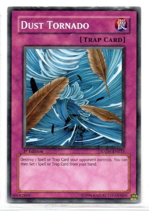 Yu-Gi-Oh! - Dust Tornado - 1st Ed/Common - Zombie World Structure Deck (SDZW-EN003)