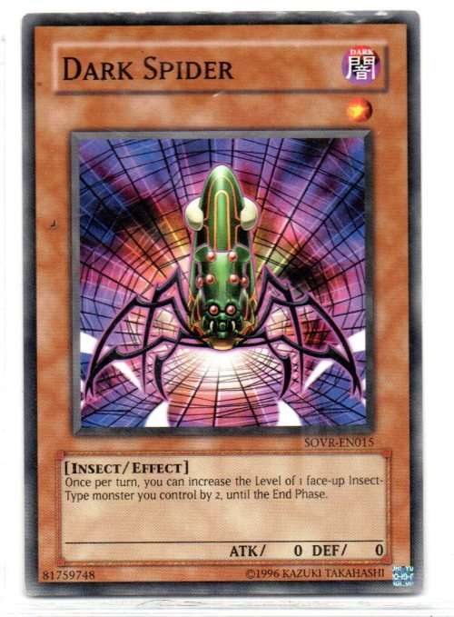 Yu-Gi-Oh! - Dark Spider - Common - Stardust Overdrive (SOVR-EN015)