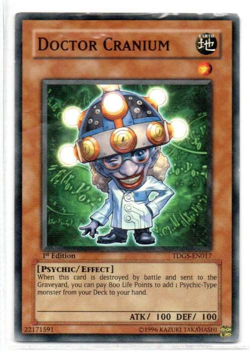 Yu-Gi-Oh! - Doctor Cranium - 1st Ed/Common - The Duelist Genesis (TDGS-EN017)