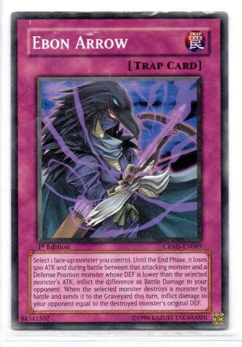 Yu-Gi-Oh! - Ebon Arrow - 1st Ed/Common - Crimson Crises (CRMS-EN069)