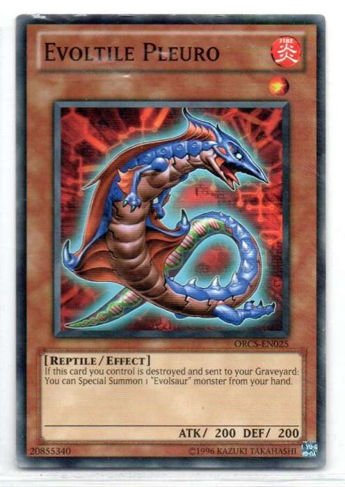 Yu-Gi-Oh! - Evoltile Pleuro - Common - Order of Chaos (ORCS-EN025)