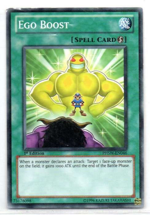 Yu-Gi-Oh! - Ego Boost - 1st Ed/Common - Photon Shockwave (PHSW-EN046)