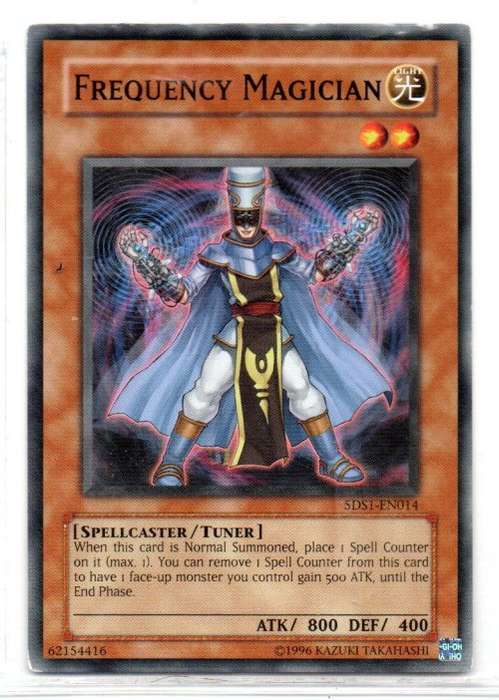 Yu-Gi-Oh! - Frequency Magician - Common - StarterDeck: Yu-Gi-Oh! 5D`s (5DS1-EN014)
