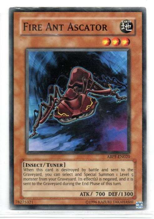 Yu-Gi-Oh! - Fire Ant Ascator - Common - Absolute Powerforce (ABPF-EN020)