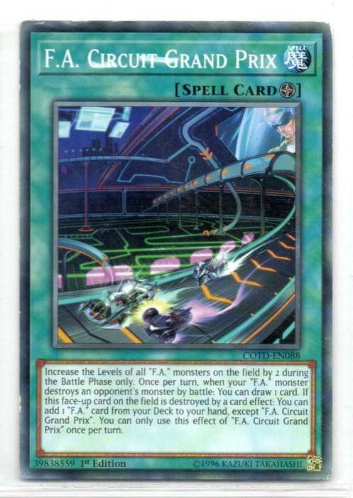 Yu-Gi-Oh! - F.A. Circuit Grand Prix - 1st Ed/Common - Code of the Duelist (COTD-EN088)