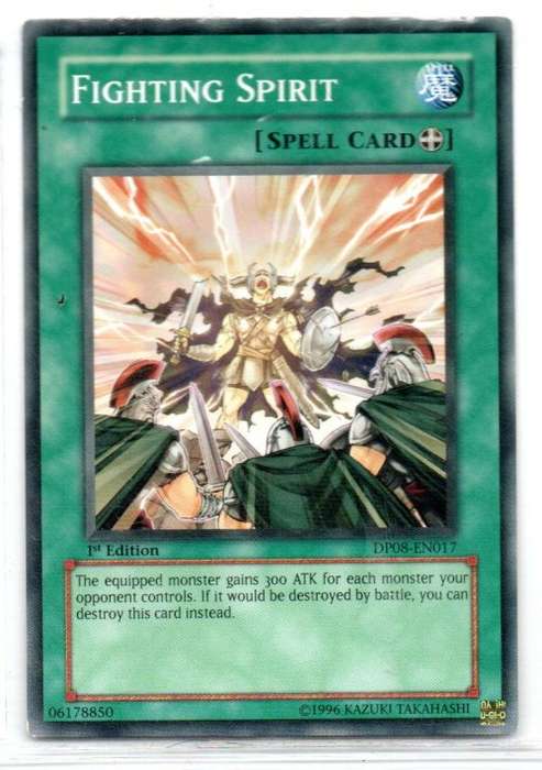 Yu-Gi-Oh! - Fighting Spirit - 1st Ed/Common - Duelist Pack: Yusei (DP08-EN017)