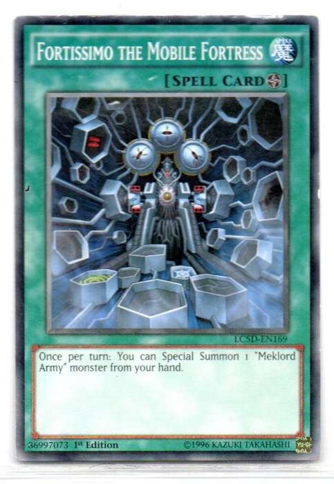 Yu-Gi-Oh! - Fortissimo The Mobile Fortress - 1st Ed/Common - Legendary Collection 5D`s Mega Pack (LC