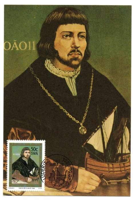 1988 South-West Africa Bartolomeu Dias Postcard #62 - 65 Set