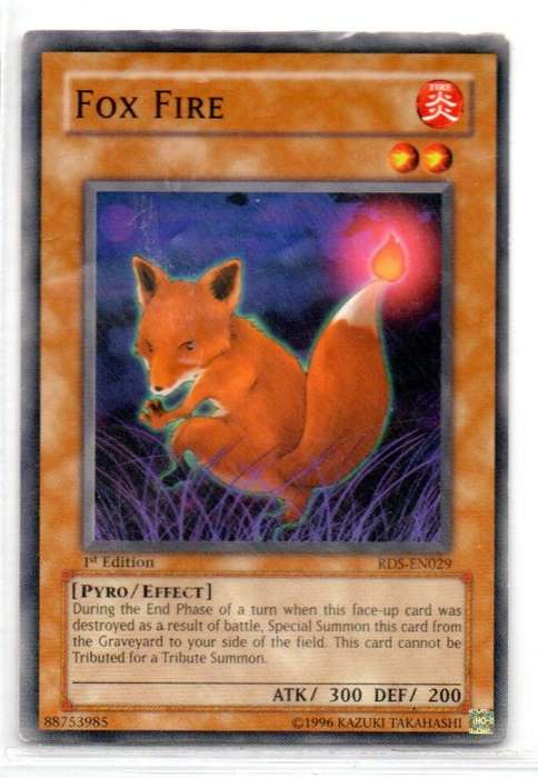 Yu-Gi-Oh! - Fox Fire - 1st Ed/Common - Rise of Destiny (RDS-EN029)
