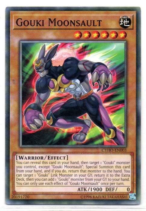 Yu-Gi-Oh! - Gouki Moonsault - Common - Cybernetic Horizon (CYHO-EN003)