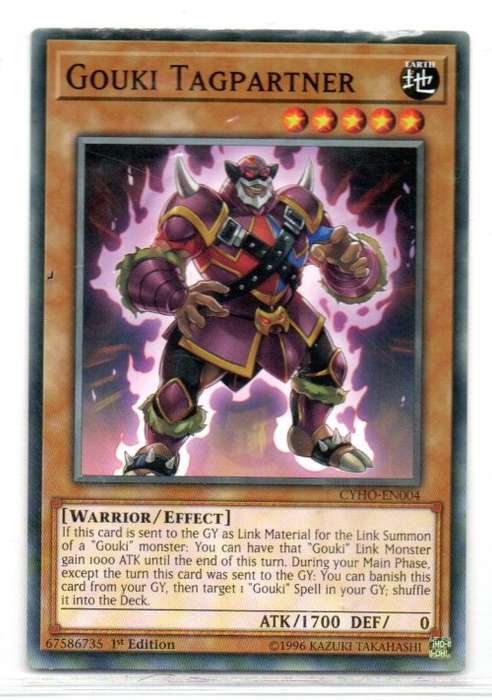 Yu-Gi-Oh! - Gouki Tagpartner - 1st Ed/Common - Cybernetic Horizon (CYHO-EN004)