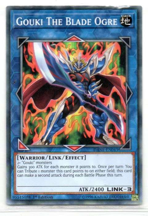 Yu-Gi-Oh! - Gouki The Blade Ogre - 1st Ed/Common - Dark Neostorm (DANE-EN043)
