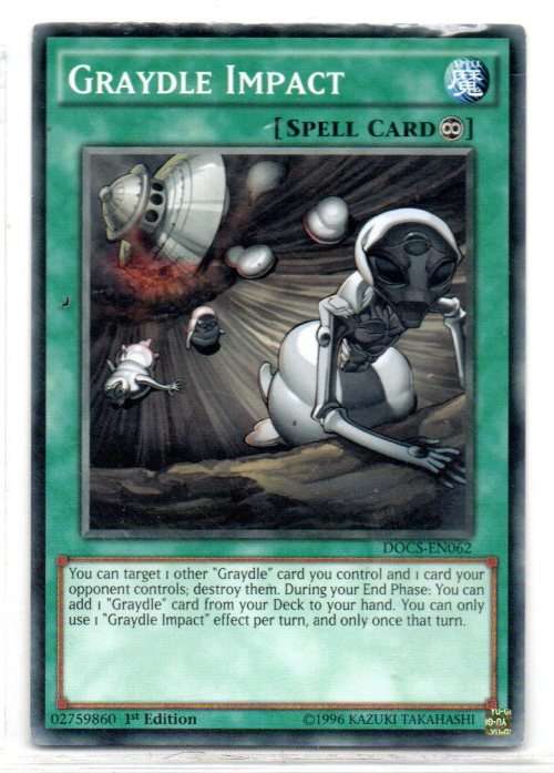 Yu-Gi-Oh! - Graydle Impact - 1st Ed/Common - Dimension of Chaos (DOCS-EN062)