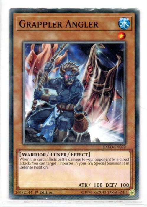 Yu-Gi-Oh! - Grappler Angler - 1st Ed/Common - Extreme Force (EXFO-EN029)