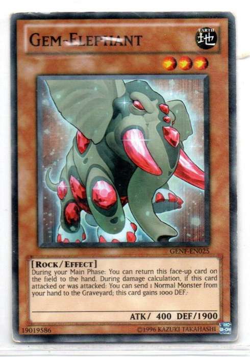 Yu-Gi-Oh! - Gem-Elephant - Common - Generation Force (GENF-EN025)