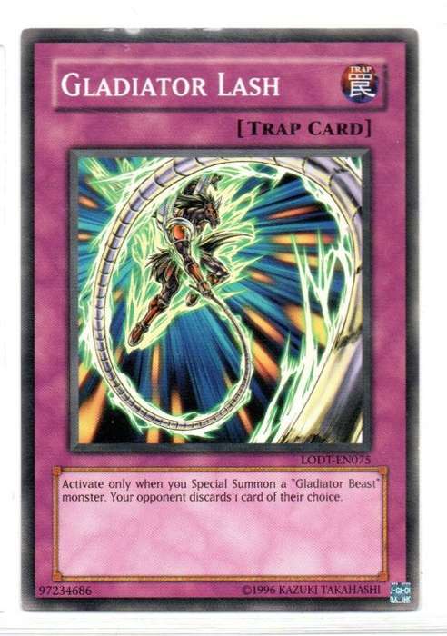 Yu-Gi-Oh! - Gladiator Lash - Common - Light of Destruction (LODT-EN075)