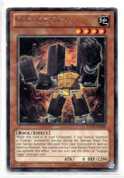 Yu-Gi-Oh! - Gogogo Gigas - Rare - Lord of the Tachyon Galaxy (LTGY-EN002)