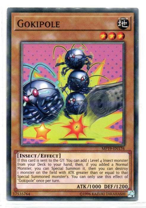 Yu-Gi-Oh! - Gokipole - Common - 2019 Gold Sarcophagus Tin Mega Pack (MP19-EN176)