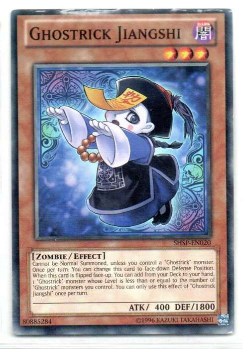 Yu-Gi-Oh! - Ghostrick Jiangshi - Common - Shadow Specters (SHSP-EN020)