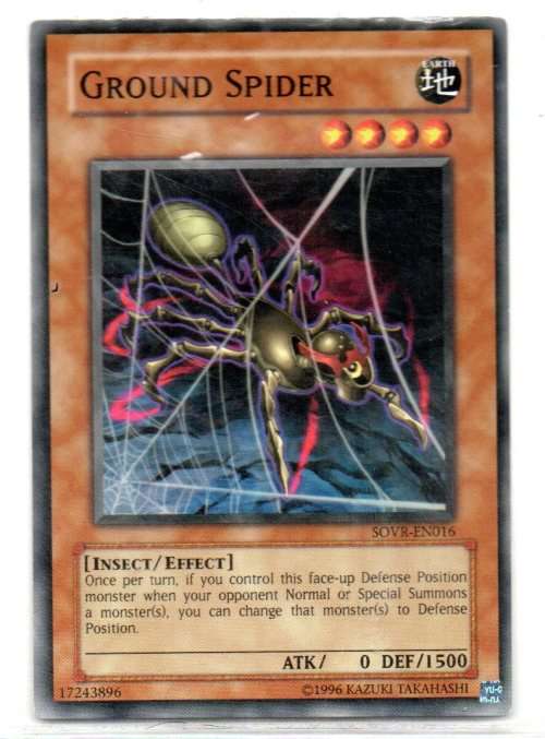 Yu-Gi-Oh! - Ground Spider - Common/Short Print - Stardust Overdrive (SOVR-EN016)