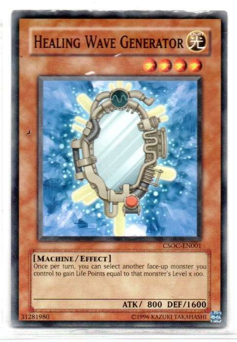 Yu-Gi-Oh! - Healing Wave Generator - Common - Crossroads of Chaos (CSOC-EN001)