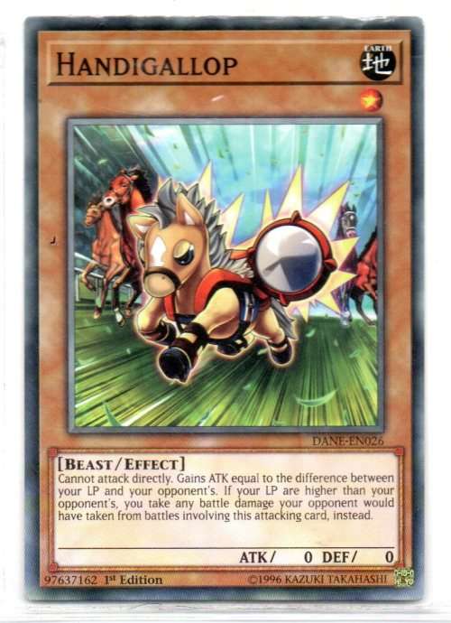 Yu-Gi-Oh! - Handigallop - 1st Ed/Common - Dark Neostorm (DANE-EN026)