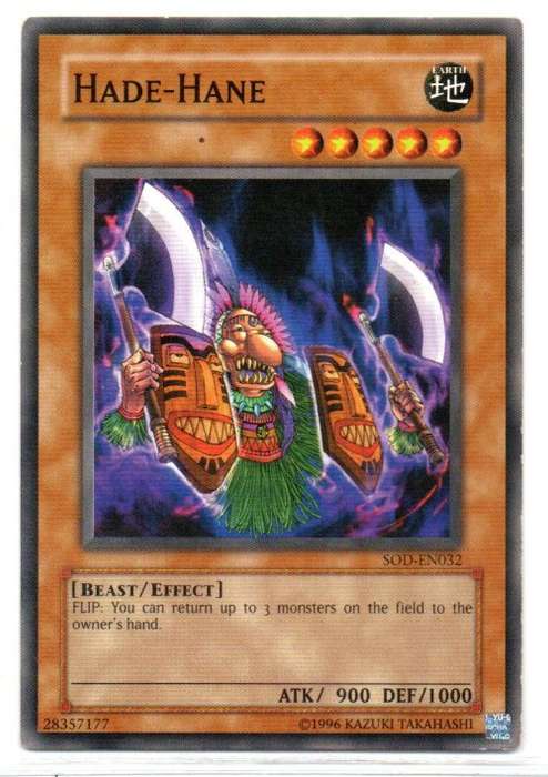 Yu-Gi-Oh! - Hade-Hane - Common - Soul of the Duelist (SOD-EN032)