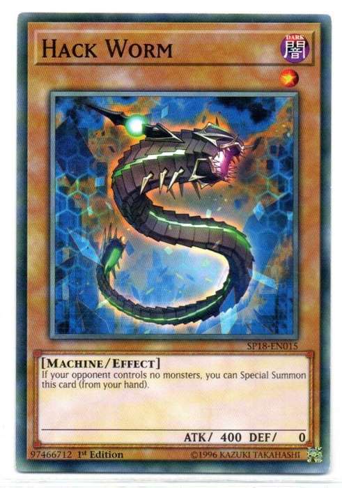 Yu-Gi-Oh! - Hack Worm - 1st Ed/Common - Star Pack VRAINS (SP18-EN015)