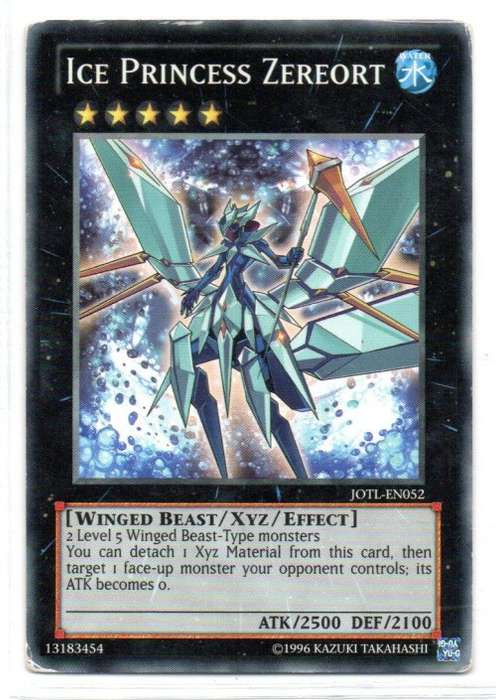 Yu-Gi-Oh! - Ice Princess Zereort - Common - Judgment of the Light (JOTL-EN052)