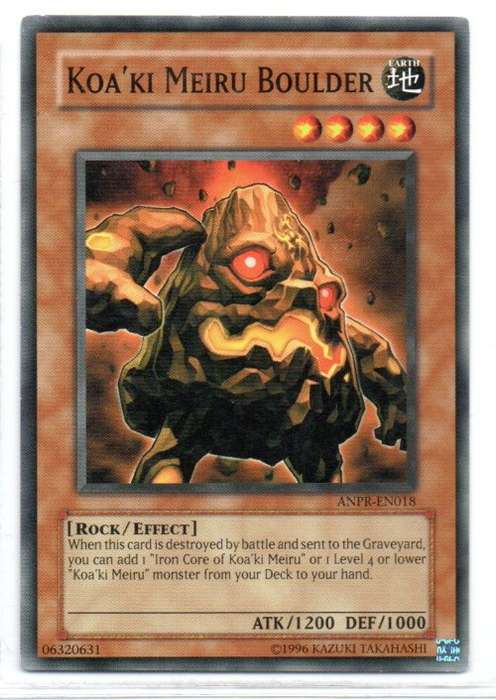 Yu-Gi-Oh! - Koa`ki Meiru Boulder - Common - Ancient Prophecy (ANPR-EN018)