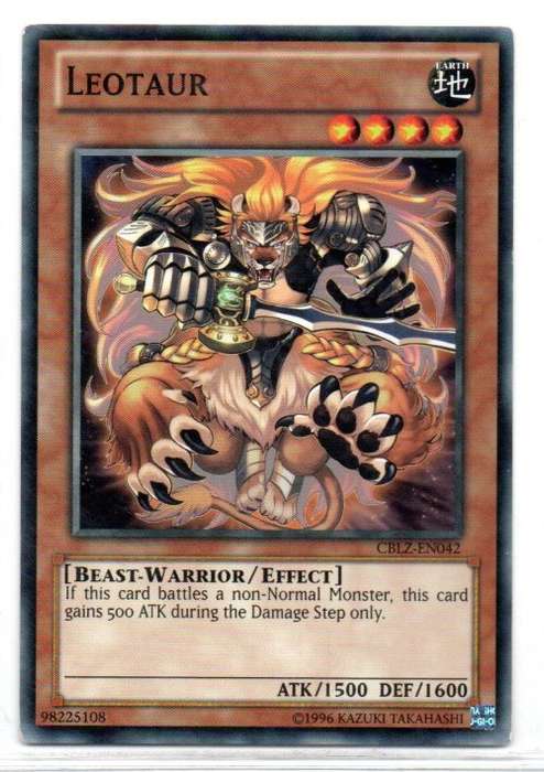 Yu-Gi-Oh! - Leotaur - Common - Cosmo Blazer (CBLZ-EN042)
