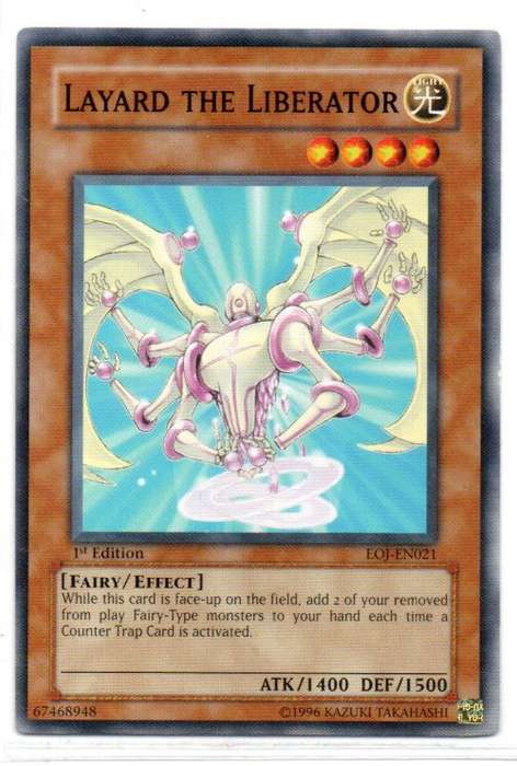 Yu-Gi-Oh! - Layard the Liberator - 1st Ed/Common - Enemy of Justice (EOJ-EN021)