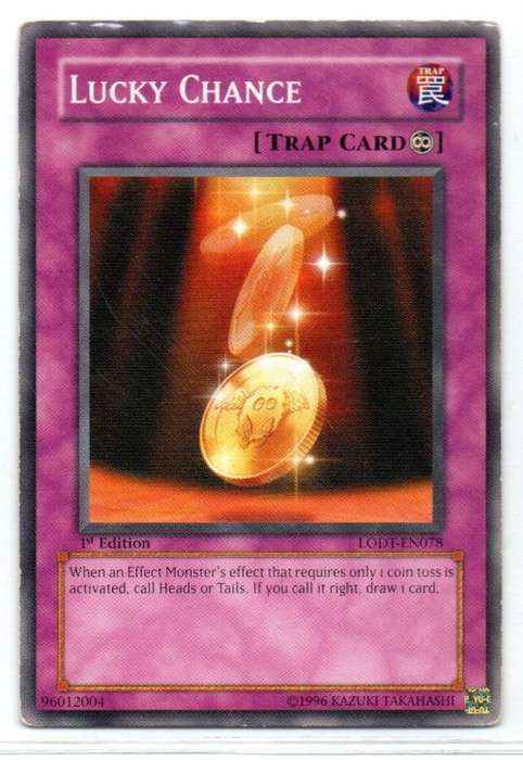 Yu-Gi-Oh! - Lucky Chance - 1st Ed/Common - Light of Destruction (LODT-EN078)